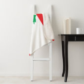 Libanesische Flagge (Libanon-Flagge) Sherpadecke (Beispiel)