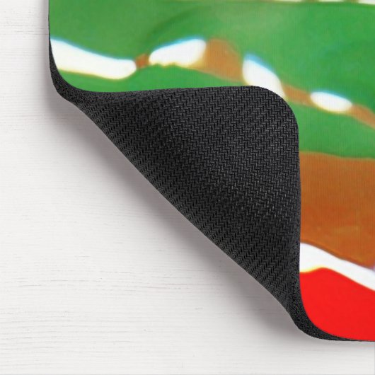 libanesische Flagge Mousepad (Ecke)
