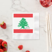 Libanesische Flagge & Naher Osten - Libanon /Sport Serviette (Beispiel)