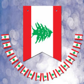 Libanesische Flagge & Party Libanon Banner / Hochz