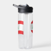 Libanesische Flagge, Patriotischer Libanon Trinkflasche (Rechts)