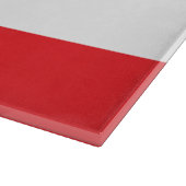 libanesische Flagge Schneidebrett (Ecke)
