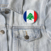 Libanesische Franzosen, der Libanon Button (Beispiel)