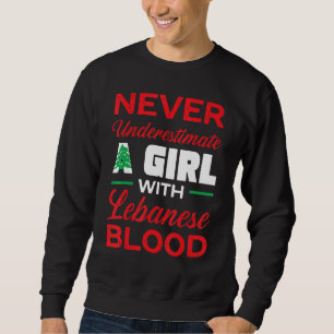 libanesische Girl Women Leb Sweatshirt