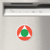 Libanesische Luftwaffe Roundel Magnet (In Situ (Geschirrspüler))
