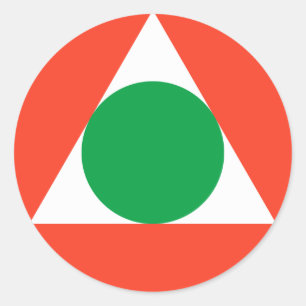 Libanesische Luftwaffe Roundel Runder Aufkleber