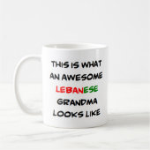 libanesische Oma, phantastisch Kaffeetasse (Links)