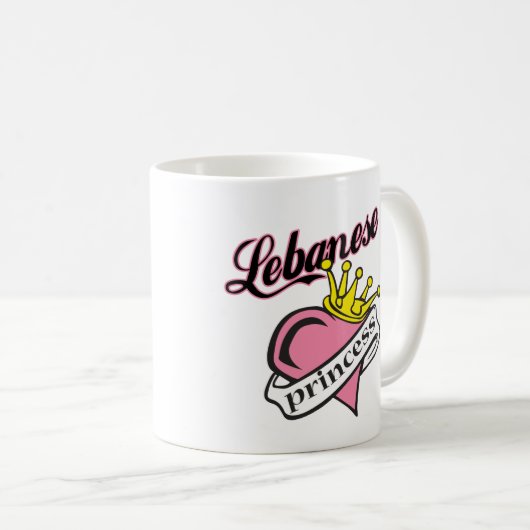 Libanesische Prinzessin Kaffeetasse (VorderseiteRechts)