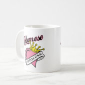Libanesische Prinzessin Kaffeetasse (Vorderseite Links)