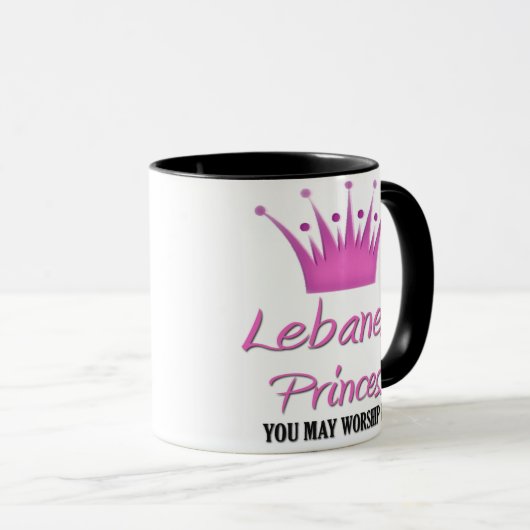 Libanesische Prinzessin Tasse (VorderseiteRechts)