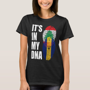 Libanesische und Barbadische DNS-Heritage T-Shirt
