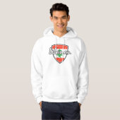 Libanesischer Flaggenentwurf Hoodie (Vorne ganz)