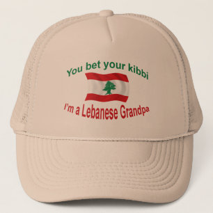 Libanesischer Großvater - wetten Sie Ihr Kibbi Truckerkappe