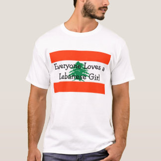 Libanesisches Mädchen T-Shirt