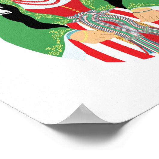 Libanesisches Matryoshka-Poster Poster (Ecke)