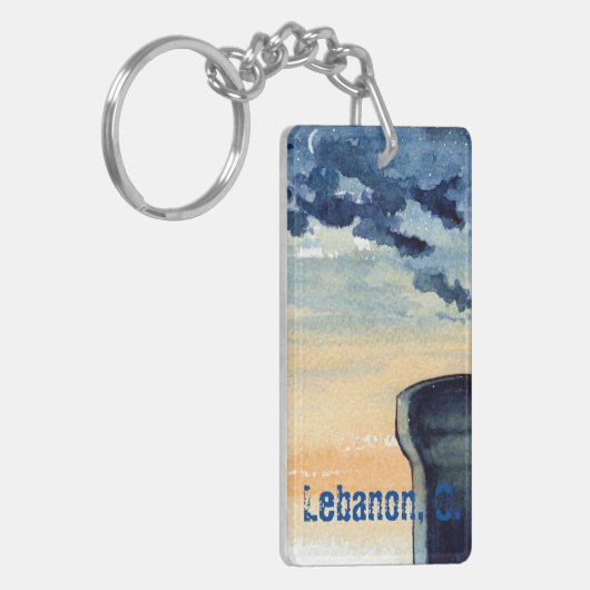 Libanon - Acrylischer Schlüsselanhänger (Vorderseite links)
