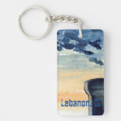 Libanon - Acrylischer Schlüsselanhänger (Vorderseite)