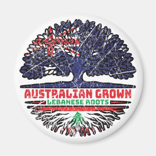 Libanon - Australische Bäume Magnet (Vorne)