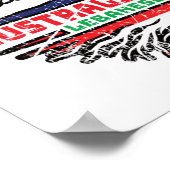 Libanon - Australische Bäume Poster (Ecke)