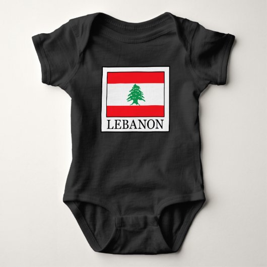 Libanon Baby Strampler (Vorderseite)