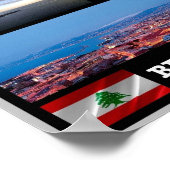 Libanon - Beirut - Mosaik - Poster (Ecke)
