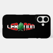 Libanon Case-Mate iPhone Hülle (Rückseite (Horizontal))