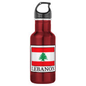 Libanon Edelstahlflasche (Vorderseite)