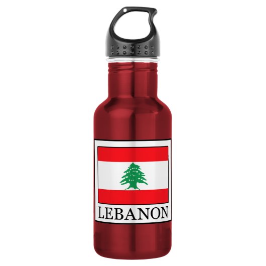 Libanon Edelstahlflasche (Vorderseite)