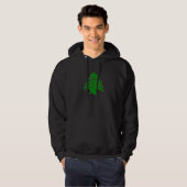 Libanon Flag Ceder Vintag Cool Hoodie (Vorne ganz)