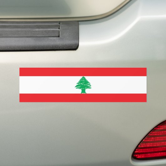 Libanon-Flagge Autoaufkleber (Auf Auto)