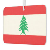 Libanon-Flagge Autolufterfrischer (Links)
