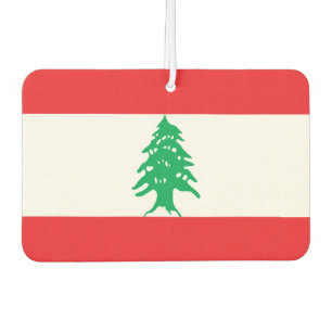 Libanon-Flagge Autolufterfrischer