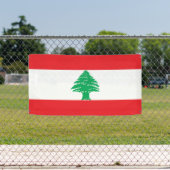 Libanon-Flagge Banner (Insitu)