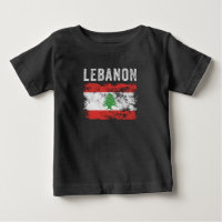 Libanon-Flagge bedruckt - Libanesische Flagge