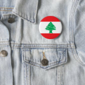 Libanon-Flagge Button (Beispiel)