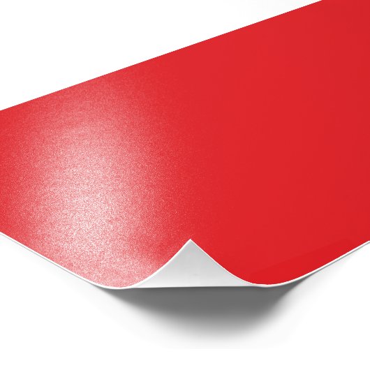 Libanon-Flagge Fotodruck (Ecke)