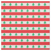 Libanon Flagge & Libanon Trendy Fabric /mode Stoff (Muster)