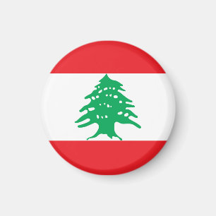 Libanon-Flagge Magnet