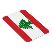 Libanon-Flagge Magnet (Rechte Seite)