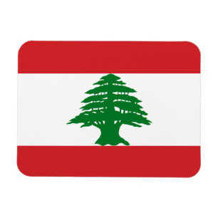 Libanon-Flagge Magnet