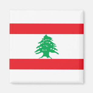 Libanon-Flagge Magnet