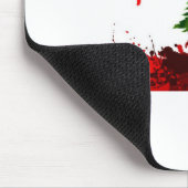 Libanon-Flagge Mousepad (Ecke)