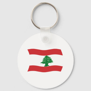 Libanon Flagge Schlüsselanhänger