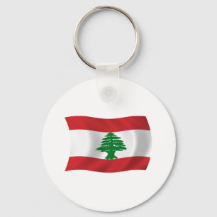 Libanon Flagge Schlüsselanhänger