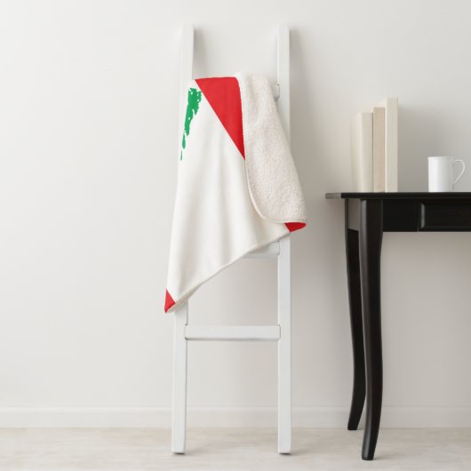 Libanon-Flagge Sherpadecke (Beispiel)