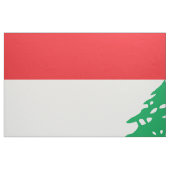 Libanon-Flagge Stoff (Fat Quarter (45,7 x 55,9 cm))