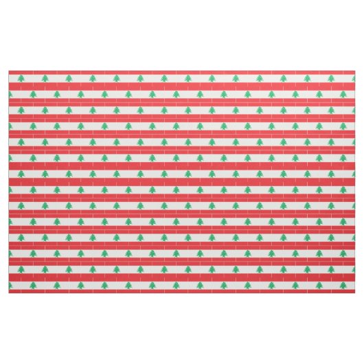 Libanon-Flagge Stoff (Yard (91,4 cm))