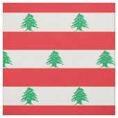 Libanon-Flagge Stoff (Muster)