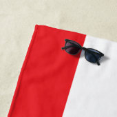 Libanon-Flagge Strandtuch (Beispiel)