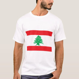 Libanon-Flagge T-Shirt